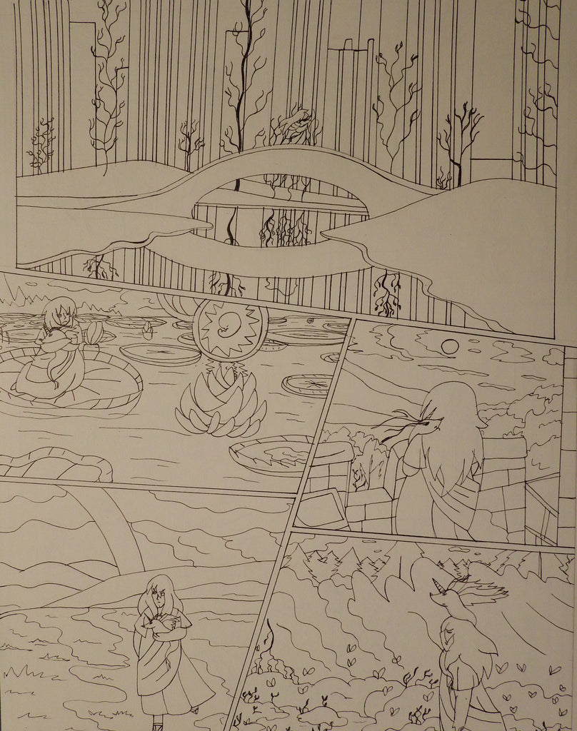 Work in Progress: Manga Page of the Furies