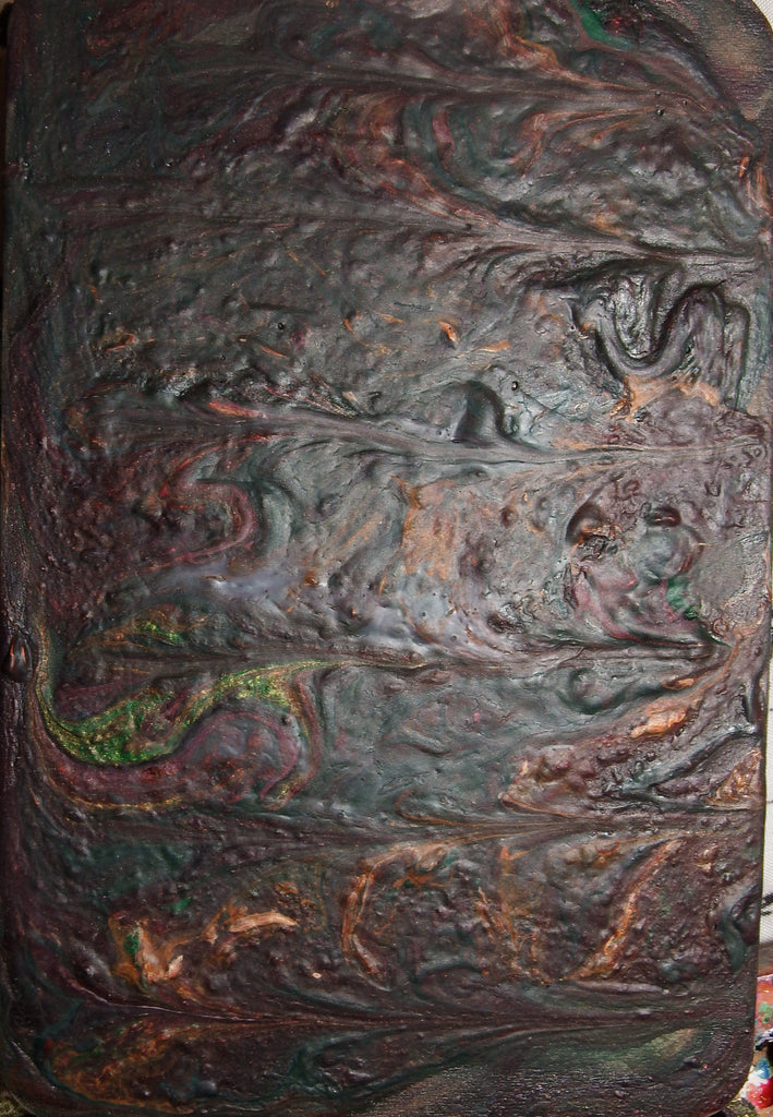 Dry 8 Pouring Arts on Wood