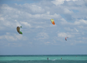 Windsurfing in Miami Beach