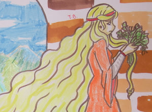 Rapunzel Anime Drawing and Video