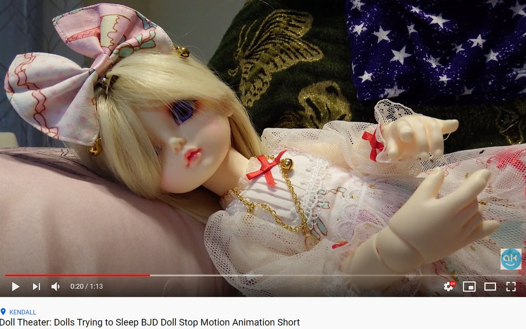 Doll Theater: My Dolls Trying to Sleep