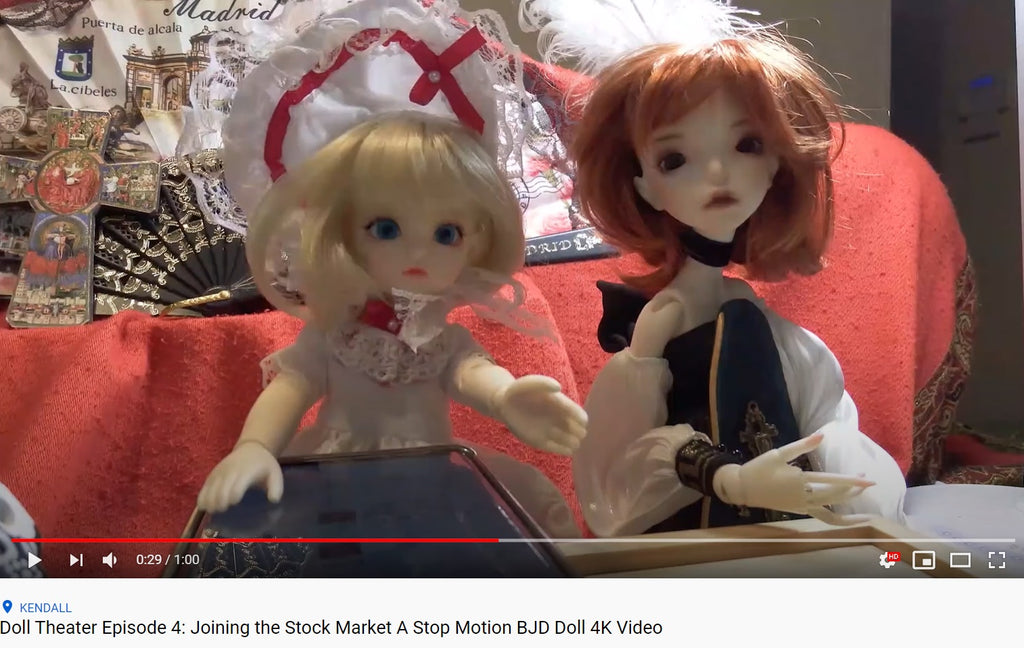 Doll Theater Episode 4: Joining the Stock Market BJD Stop Motion