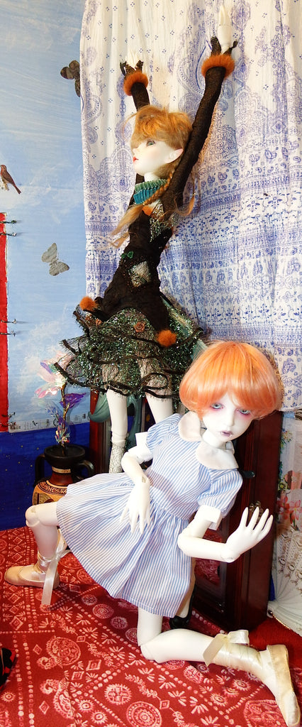 Titania Fairy Doll Chateau and Dollmore Ballerina Odette and Vampire Candice BJD Photos