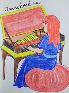 Clavichord Music Instrument Drawing