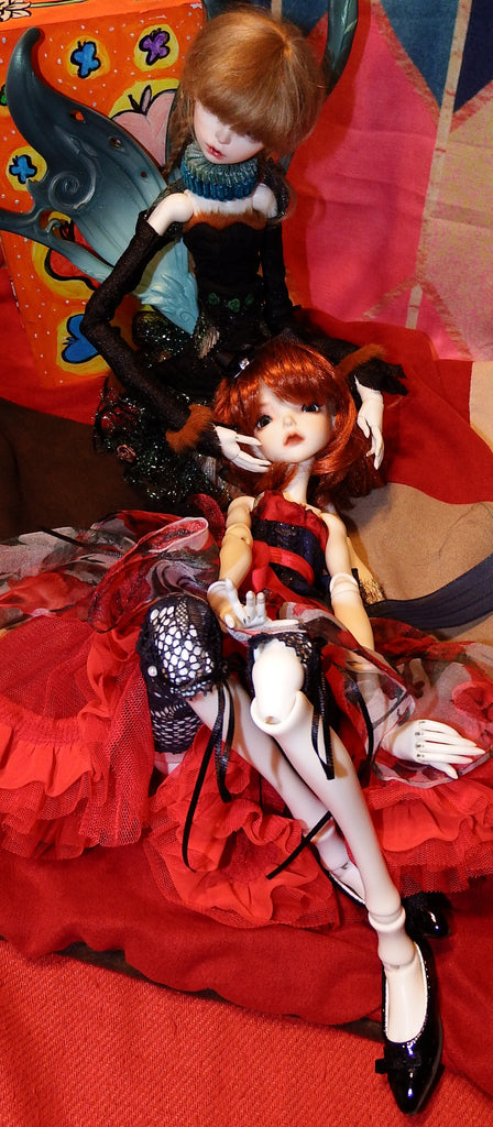 My Doll Chateau Titania and Ashley BJD Photoshoot