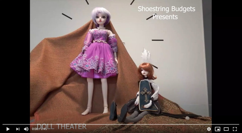Stop Motion BJD Doll Theater Episode 1: A Tale of Two Kitties