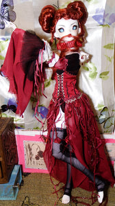 BJD Coral Reef Whale Tower Queen of Hearts Elizabeth Photoshoot