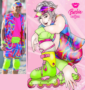 Baldur’s Gate 3 Astarion in Barbie Skater Outfit Fanart