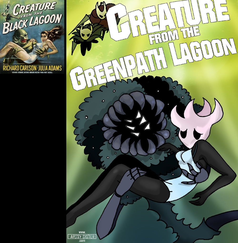 Hollow Knight Creature from the Greenpath Creature from the Black Lagoon