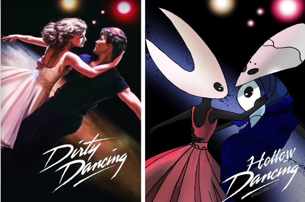 Hollow Knight Dirty Dancing Fanart