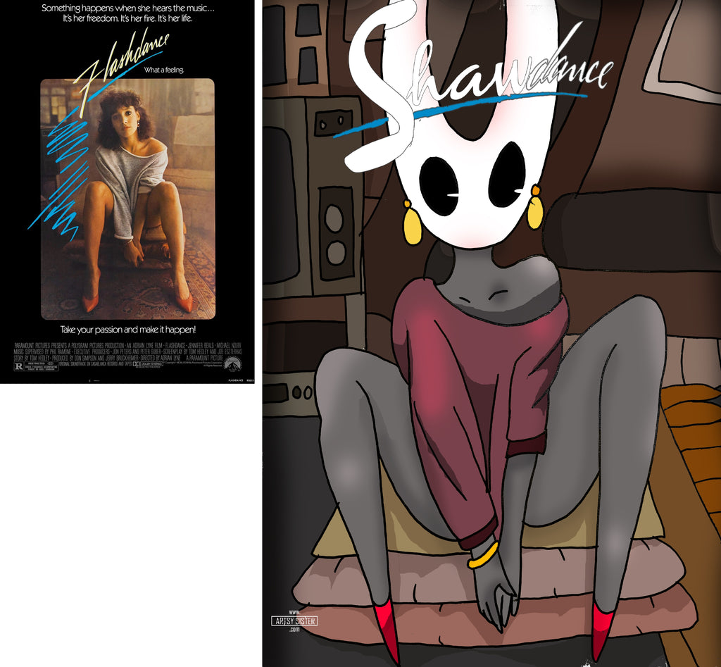 Hollow Knight Flashdance Fanart