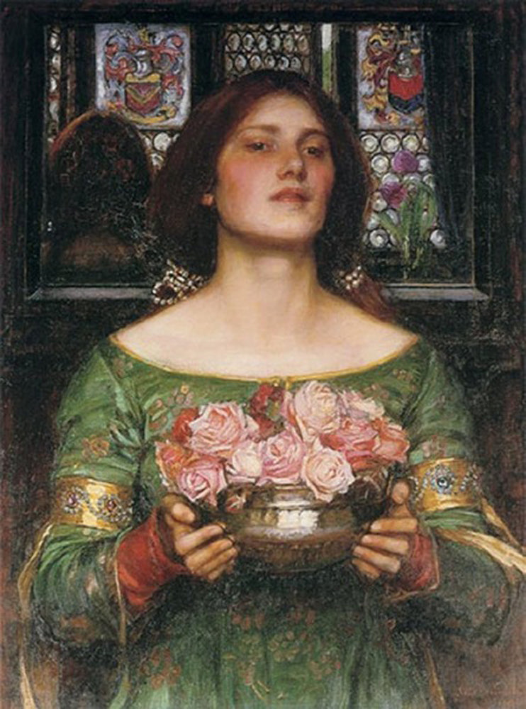 John William Waterhouse of the Pre-Raphaelite Brotherhood Medieval Art