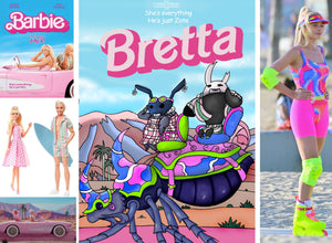 Hollow Knight Bretta and Zote Barbie Movie Fanart