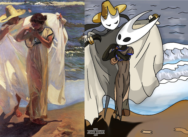 Hollow Knight Joaquin Sorolla Painting