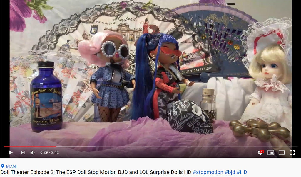 Doll Theater Episode 2 The ESP Doll BJD and LOL Surprise Stop Motion Animation