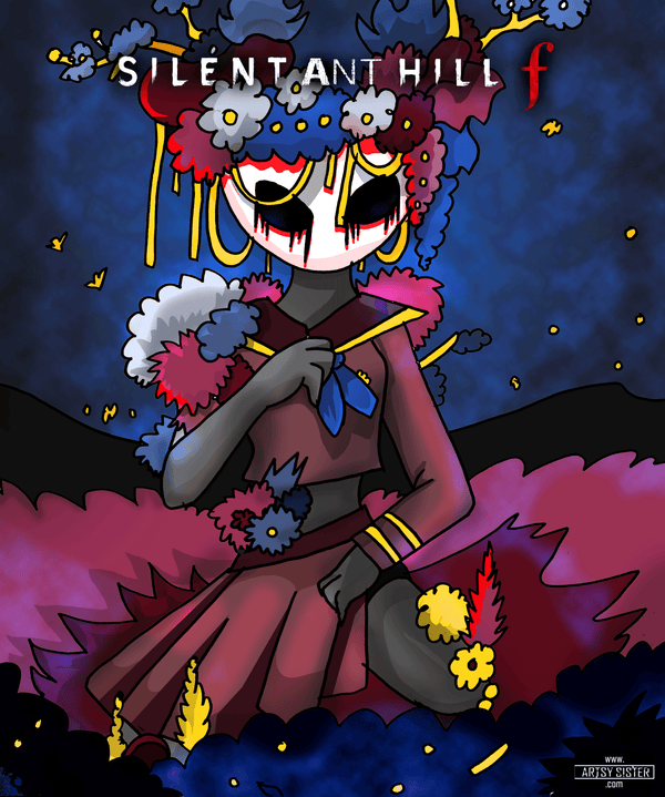 Hollow King Silent Hill F, Bapanarama and Painting Fanart