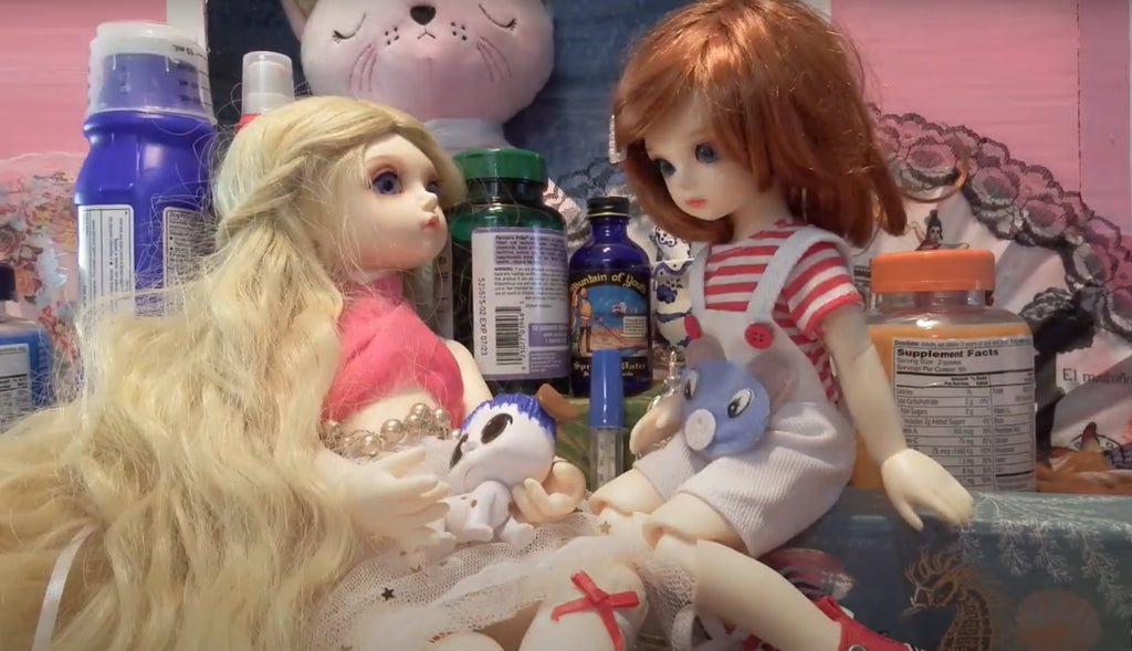 Stop Motion BJD Dolls Going to Vet and Buying a Lottery Ticket Videos