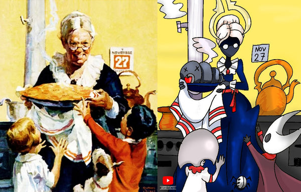 Hollow Knight Thanksgiving Fanart