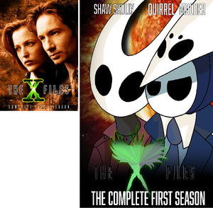 Hollow Knight X Files Fanart