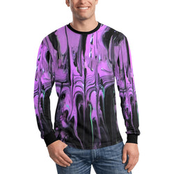 Purple Haze Men's Long Sleeve T-shirt(ModelT51)