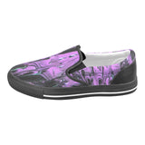 Purple Haze Men's Slip-on Canvas Shoes (Model 019)