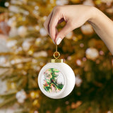 Green Goo Christmas Ball Ornament