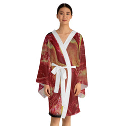 Lava Long Sleeve Kimono Robe (AOP)