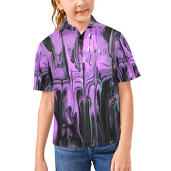 Purple Haze Big Girls' Polo Shirt T55