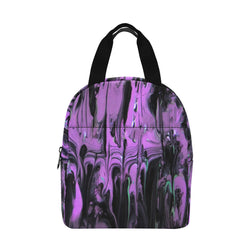 Purple Haze Insulated Zipper Lunch Bag