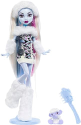 Monster High Booriginal Creeproduction Doll, Abbey Bominable Collectible Reproduction with Doll Stand, Diary & Pet