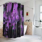 Purple Haze Polyester Shower Curtain