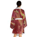 Lava Long Sleeve Kimono Robe (AOP)