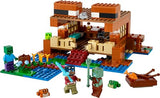 LEGO 21256 Minecraft Das Froschhaus, Minecraft-Held, Zombie und Ertrunkener