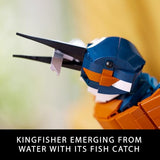 LEGO Icons Kingfisher Bird Model, Creative Set for Adults to Build and Display, Relaxing Project for Bird Enthusiasts, Ideal for Home and Office Décor, Great Gift for Mother's Day, 10331