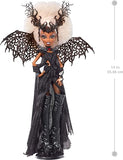 Monster High RuPaul Doll, Dragon Queen Collectible with Glimmering Black Gown, Knee-High Boots, Wings and Premium Packaging