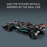 LEGO Technic Mercedes-AMG F1 W14 E Performance Pull-Back Car Toy, Vehicle Building Set for Boys and Girls, Mercedes Race Car Toy Model, Gift for Kids Ages 7 and Up, 42165