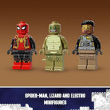 LEGO Marvel Spider-Man vs. Sandman: Final Battle Building Toy Set with Spider-Man Figure, Collectible Marvel Toy Inspired by Spider-Man No Way Home, Gift for Super Hero Loving Boys and Girls, 76280