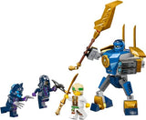 LEGO NINJAGO Jay’s Mech Battle Pack Adventure Toy Set for Kids, with Jay Minifigure and Mech Figure, Creative Ninja Gift for Boys and Girls Aged 6 Years Old and Up, 71805