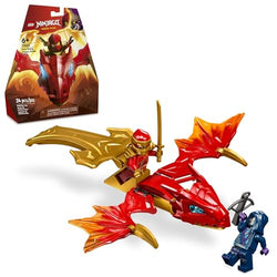 LEGO NINJAGO Kai’s Rising Dragon Strike Toy, Ninja Battle Toy Playset with Kai Ninja Minifigure, Building Set for Kids, Gift Idea for Boys and Girls Ninja Fans Aged 6 Years Old and Up, 71801