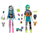 Monster High Coffee Break Frankie Stein & Deuce Gorgon Doll Set