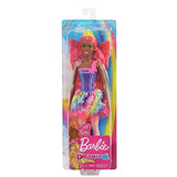 Barbie Dreamtopia Fairy Doll, 12-inch, with Pink Hair, Light Pink Legs & Wings, Gift for 3 to 7 Year Olds, Multi