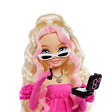 Barbie Dream Besties Doll and Accessories, Malibu” Posable Fashion Doll with Wavy Blonde Hair, 11 Makeup and Hair Themed Pieces