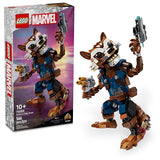 LEGO Marvel Rocket & Baby Groot Minifigure, Guardians of The Galaxy Inspired Marvel Toy for Kids, Buildable Marvel Action Figure for Play and Display, Gift for Boys and Girls Ages 10 and Up, 76282