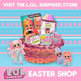 LOL Surprise OMG Sweet Nails – Kitty K Café with 15 Surprises, Including Real Nail Polish, Press On Nails, Sticker Sheets, Glitter, 1 Fashion Doll, and More! – Great Gift for Kids Ages 4+