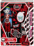 Monster High Booriginal Creeproduction Doll, Ghoulia Yelps Collectible Reproduction with Doll Stand, Diary, and Pet Owl Sir Hoots A Lot (Amazon Exclusive)