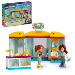 LEGO Friends Tiny Accessories Store and Beauty Shop Toy, Pretend Playset for Kids, Paisley and Candi Mini-Doll Characters and Mini Dolls Accessories, Great Gift for 6 Year Old Girls and Boys, 42608