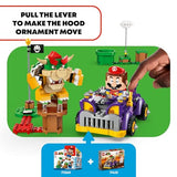 LEGO Super Mario Bowser’s Muscle Car Expansion Set, Collectible Bowser Toy for Kids, Gift for Boys, Girls and Gamers Ages 8 and Up, 71431