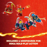 LEGO NINJAGO Kai’s Ninja Climber Mech Adventure Toy Set, Buildable Figure with 4 Ninja Action Figures for Independent Play, Ninja Gift for Kids, Boys and Girls Ages 9 Years Old and Up, 71812