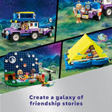 LEGO Friends Stargazing Camping Vehicle Adventure Toy, Science Toy with 2 Mini-Dolls, Camping Trailer, Telescope Toy, and a Dog Figure, Easter Gift for Kids, Girls and Boys Ages 7 and Up, 42603