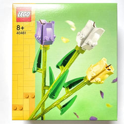 LEGO Tulips 40461 - 111 pcs, Green,violet,white,yellow
